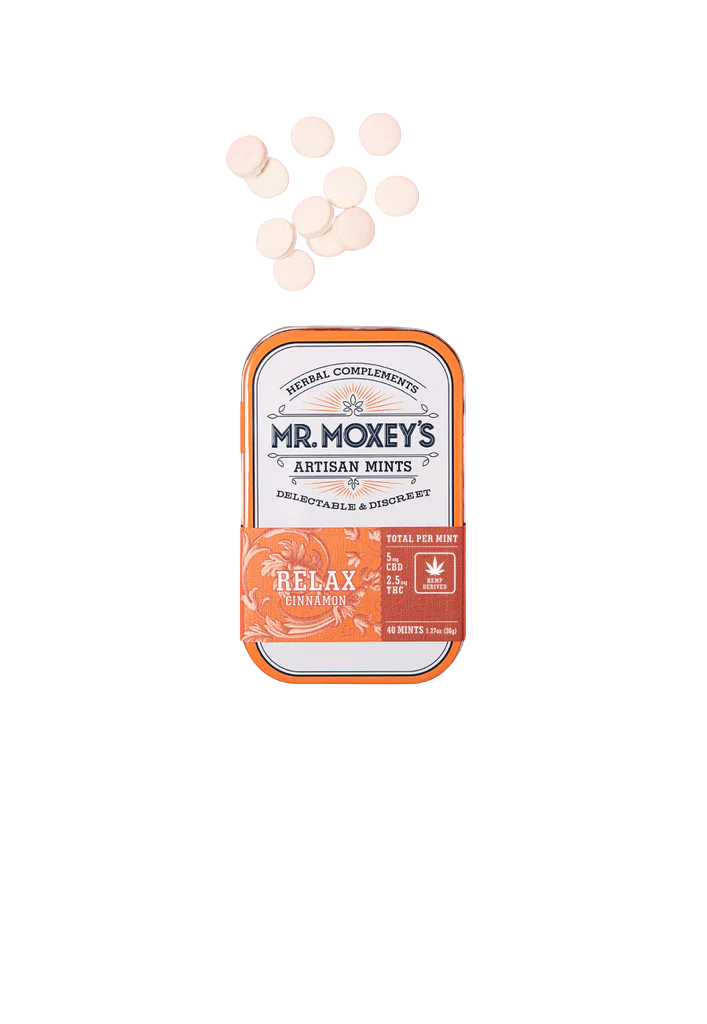 Relax Cinnamon THC Mints