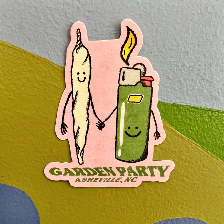 funny weed stickers